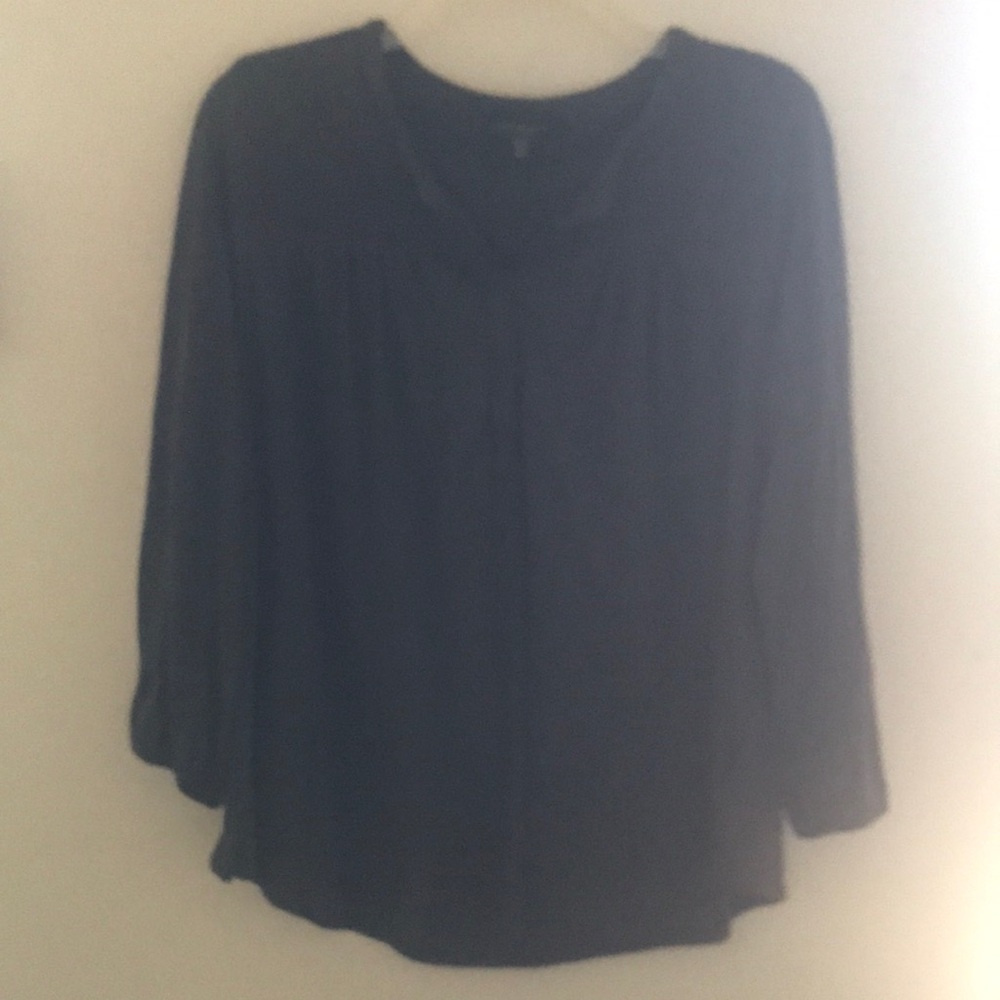 Lucky Brand Women's Black Blouse